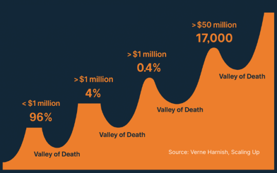 Valley of Death SaaS startups