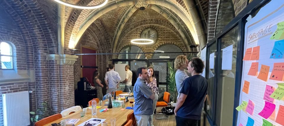 Design Thinking workshop at globalOrange