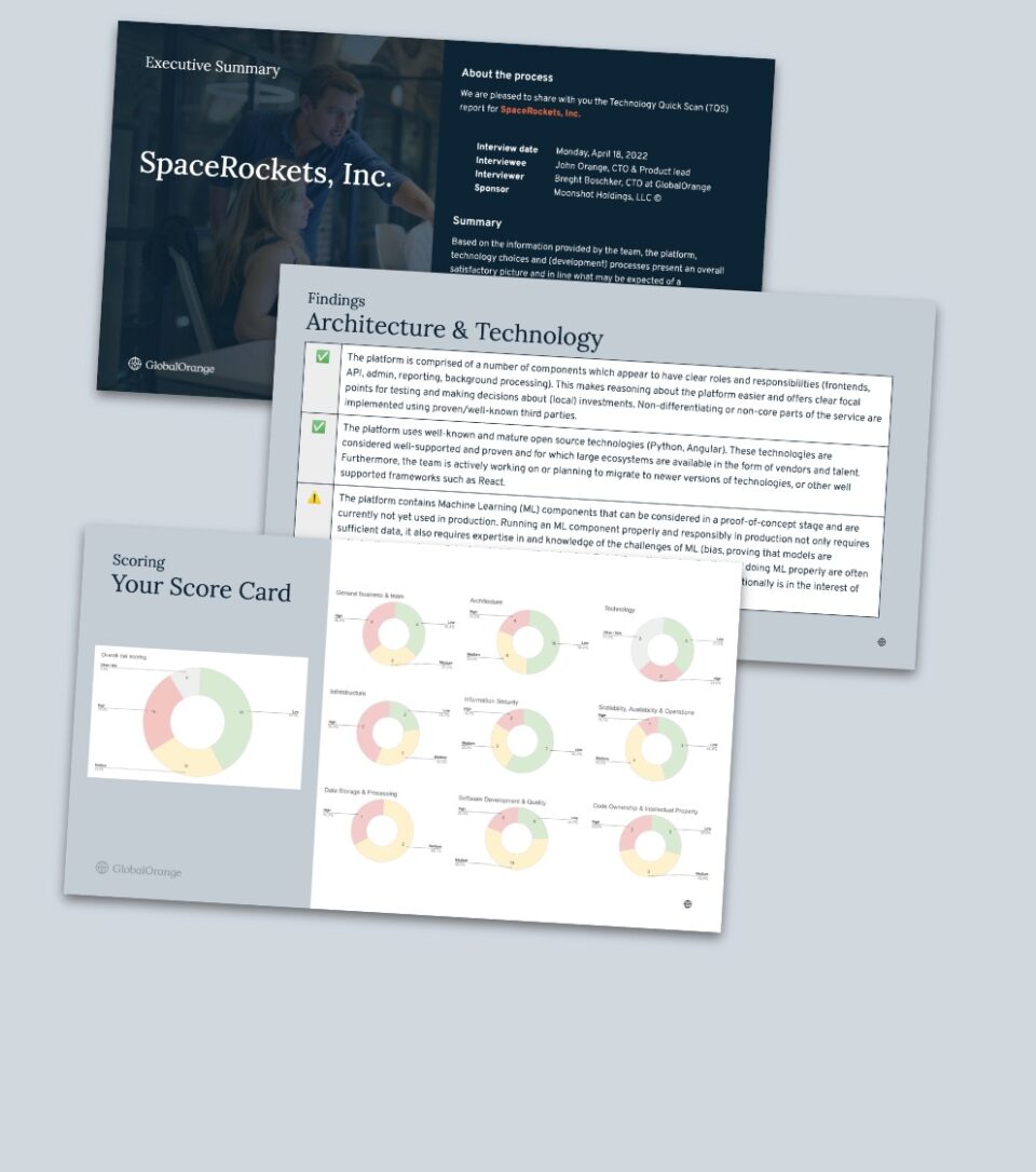 Technology Quick View Technology Quick Scan - GlobalOrange