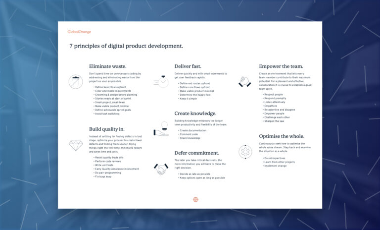 Lean software ontwikkeling