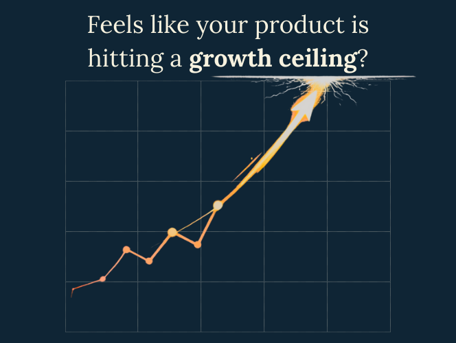 Productgroei raakt het plafond